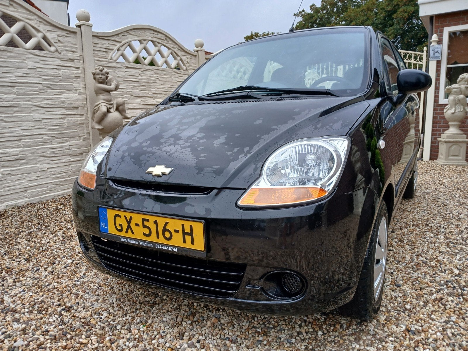 Chevrolet Matiz 0.8 2009 verkocht verkocht, Voorwielaandrijving, Stof, 4 stoelen, Zwart