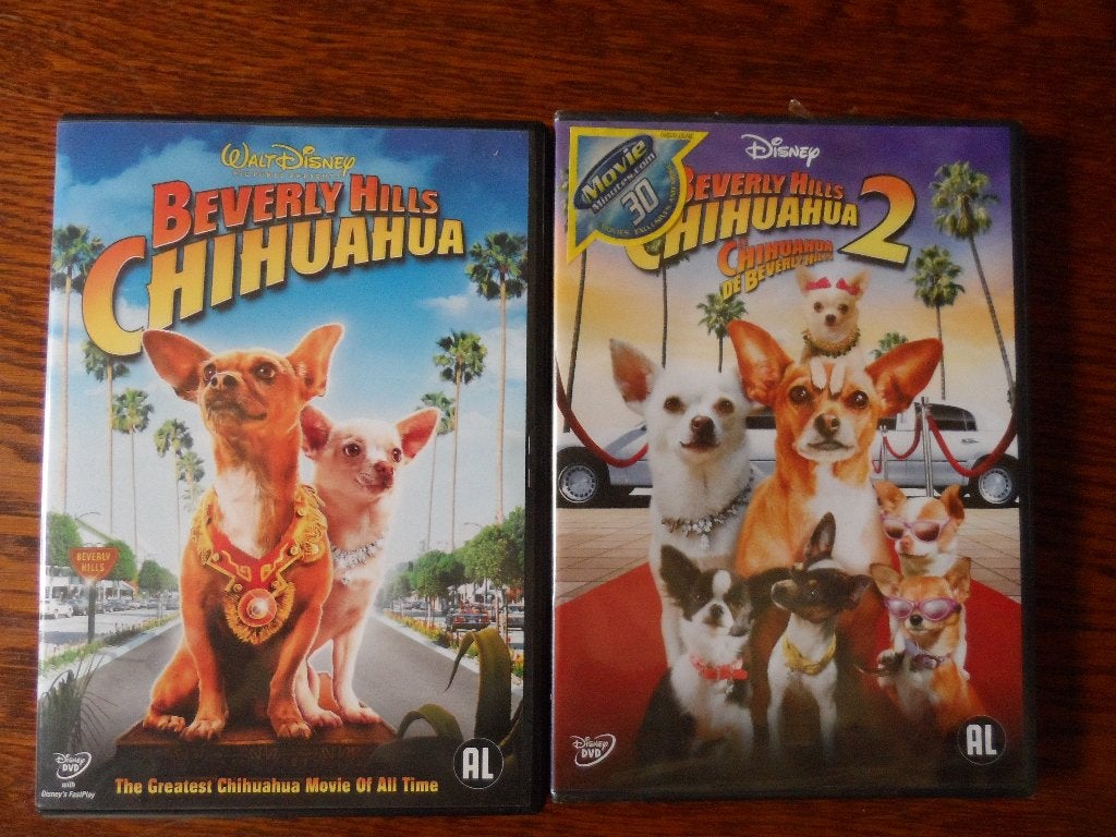 DVD's Beverly Hills Chihuahua 2 X [ Walt Disney ], Avontuur, Alle leeftijden, Ophalen of Verzenden, Zo goed als nieuw