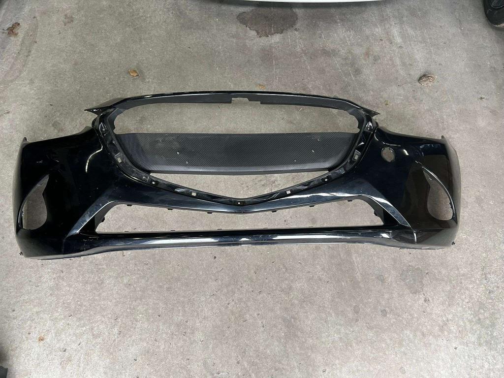 voorbumper mazda 2 db5j-50031 2014-2020 zwart, Voor, Info@mazda.com, Mazda, Mazda