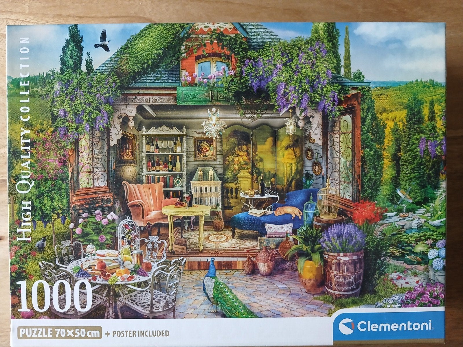 clementoni, Ophalen, 500 t/m 1500 stukjes, Zo goed als nieuw