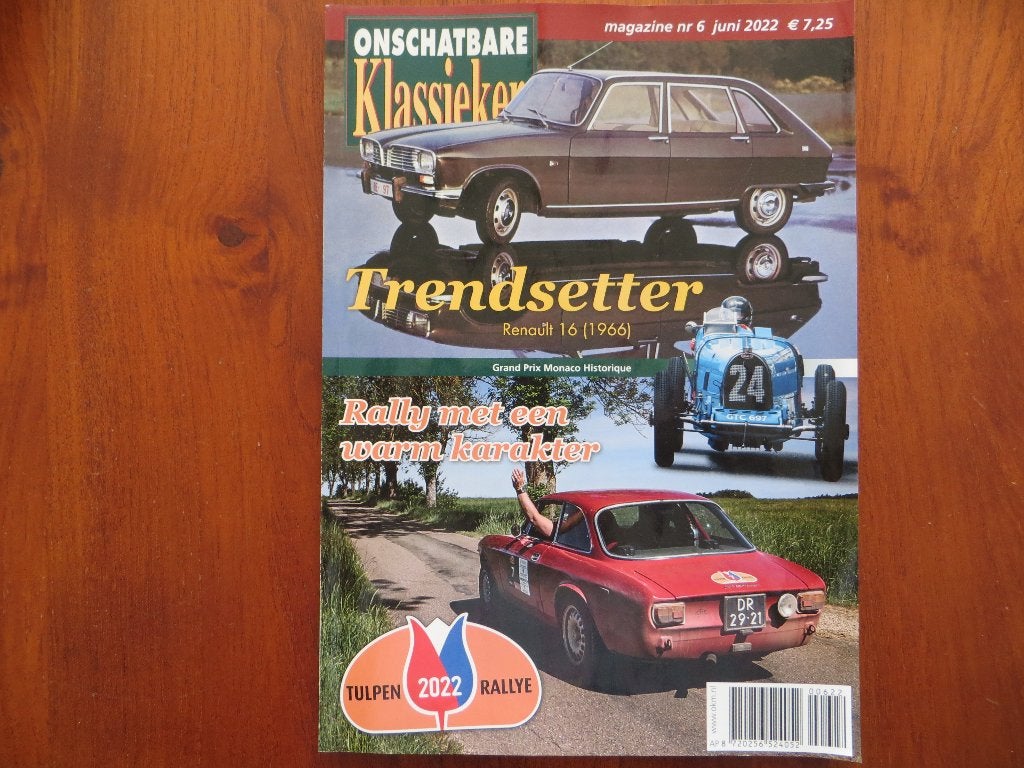 Onschatbare Klassieker 6 2022 Renault 16 (1966), Vespa 400, Ophalen of Verzenden, Nieuw, Renault