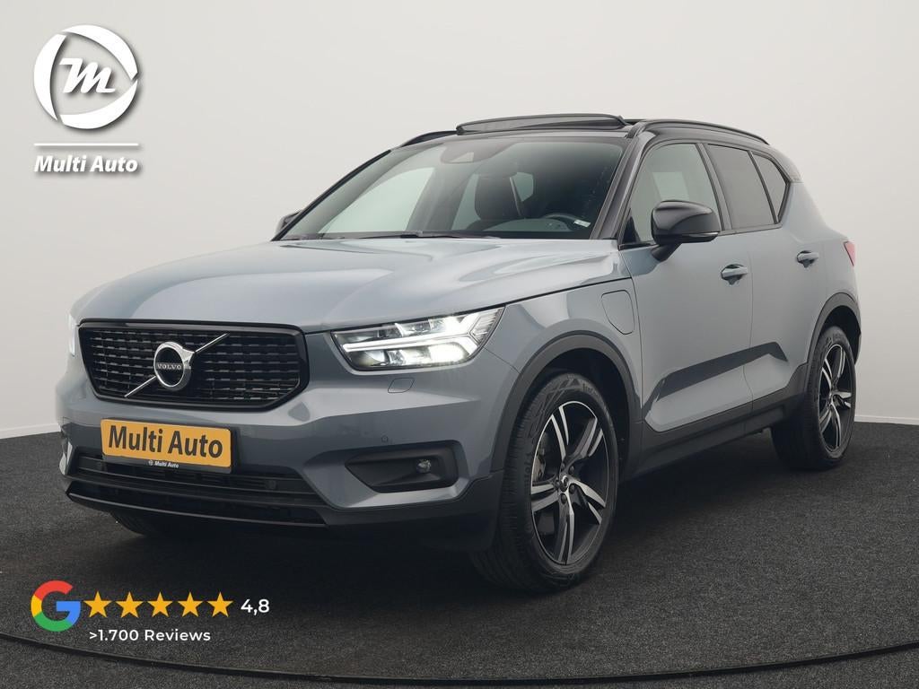 Volvo XC40 T5 Recharge R-Design PHEV 262pk Dealer O.H. | Pan, Auto's, Volvo, Zwart, Plug-in hybride, Bedrijf, Hybride Elektrisch/Benzine