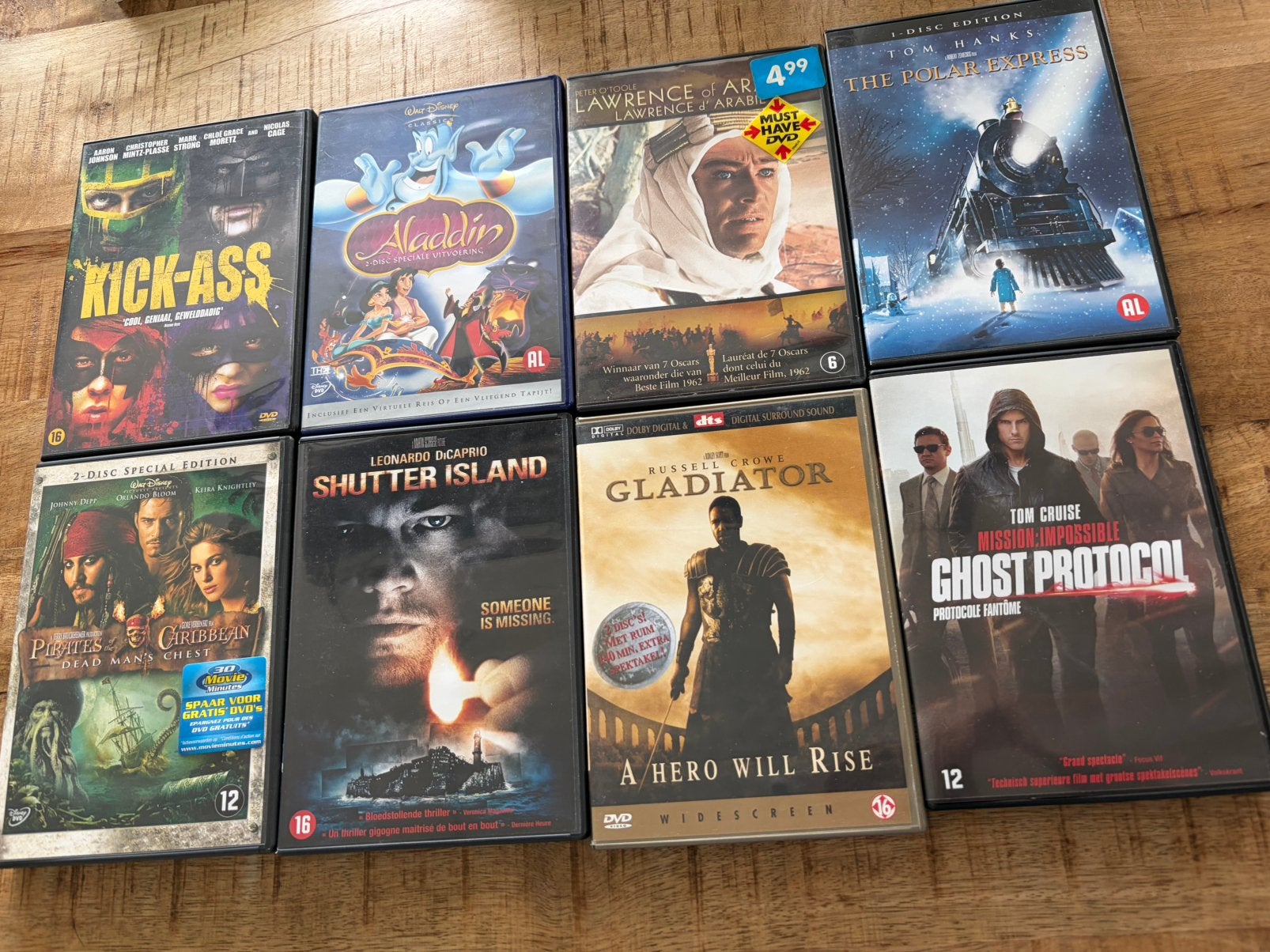 Dvds €2 per stuk of alles voor €12, Vanaf 12 jaar, Ophalen of Verzenden, Zo goed als nieuw