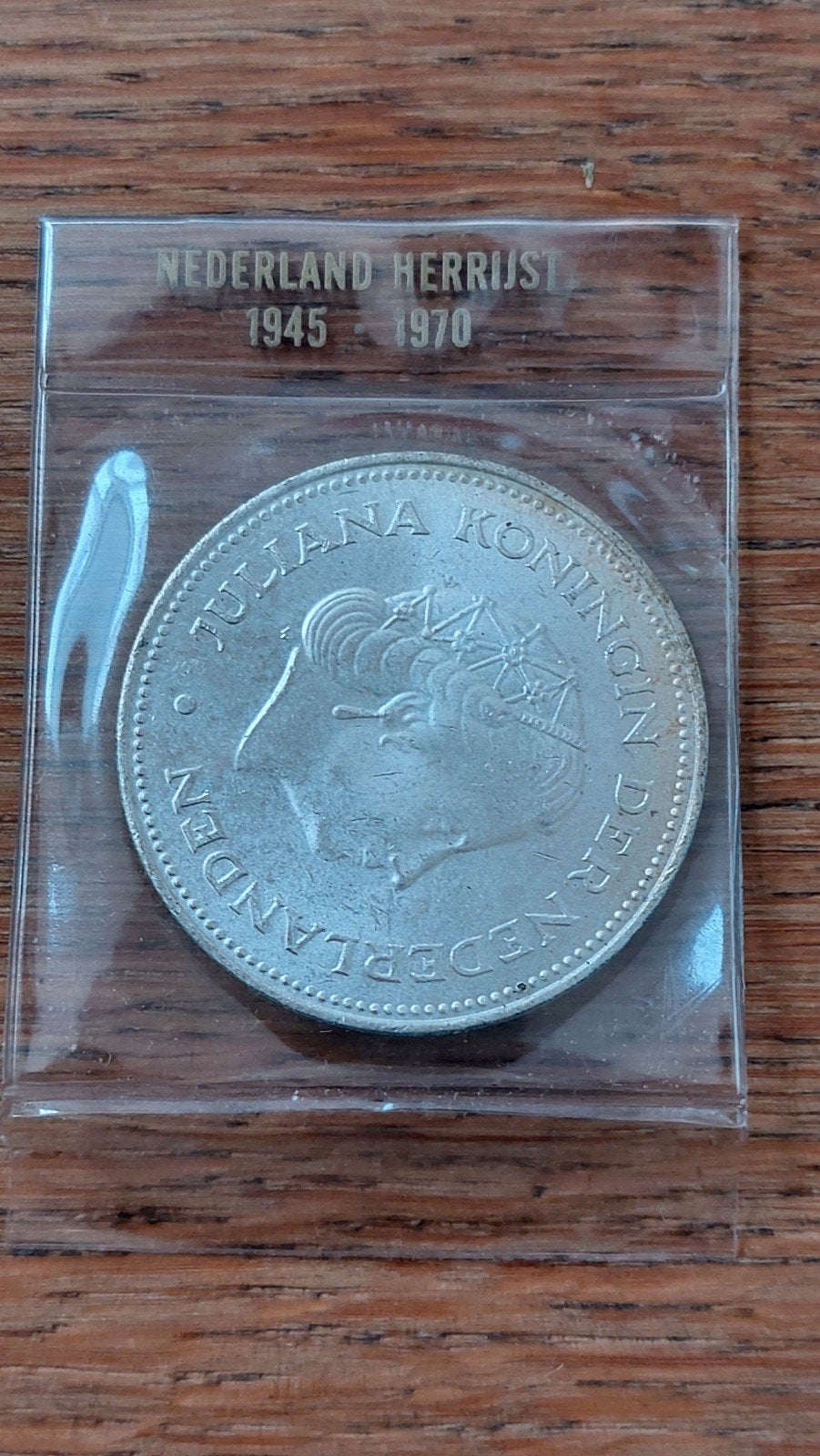 Zilveren munt 10 gulden Nederland Herrijst 1945-1970, Ophalen of Verzenden, Koningin Juliana, 10 gulden