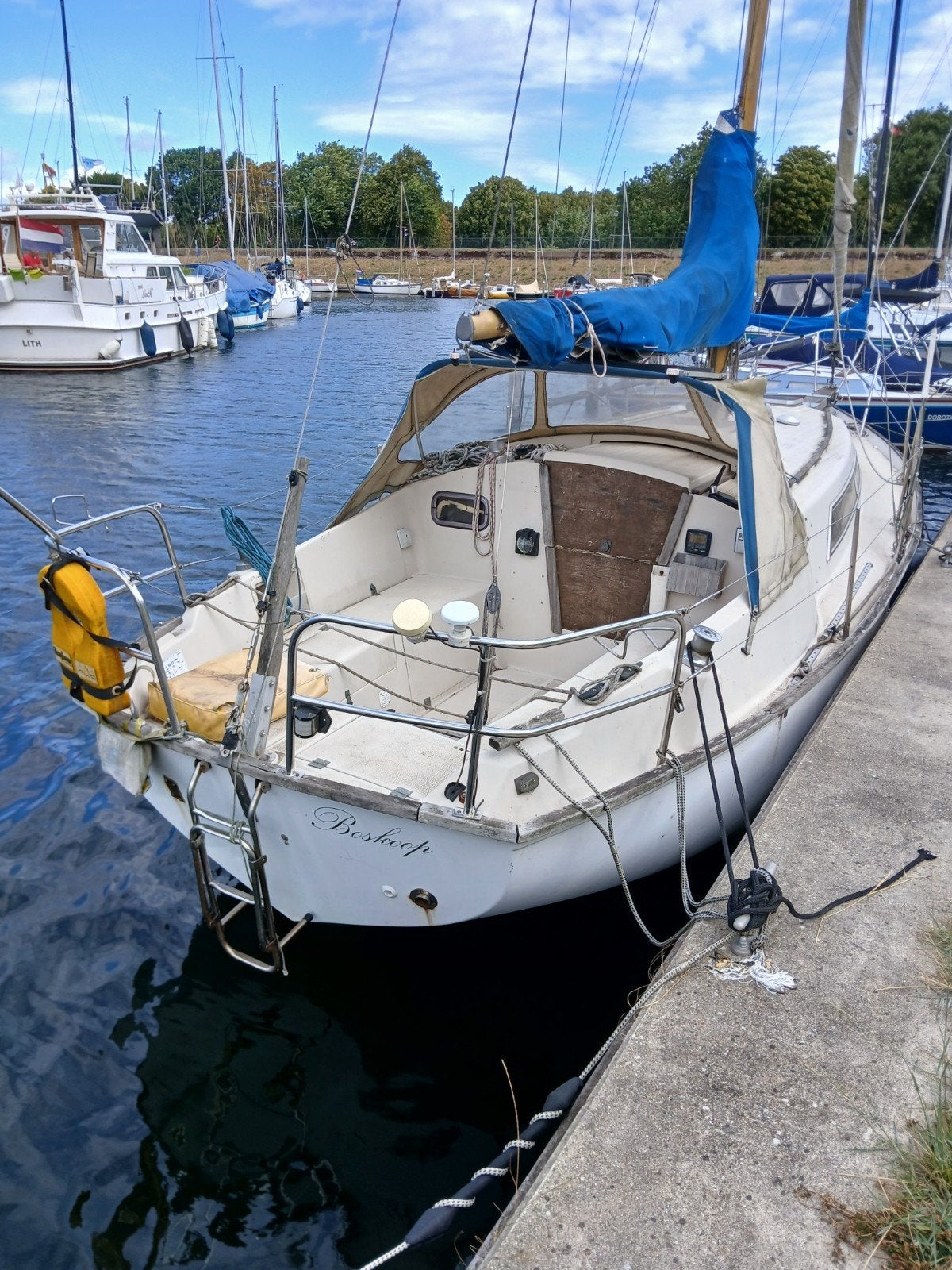 zeilboot benetau, Watersport en Boten, Zeilen en Zeiltoebehoren, Ophalen