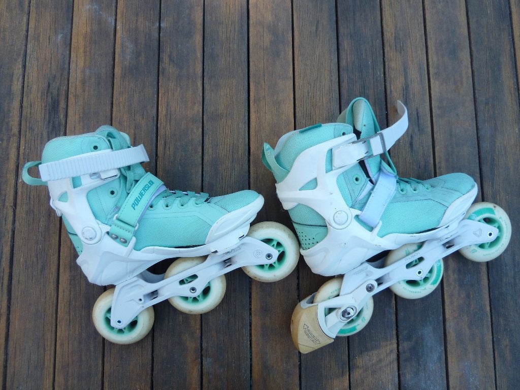 POWERSLIDE skeelers maat 39, Sport en Fitness, Skeelers, Ophalen, Gebruikt, Powerslide, Dames