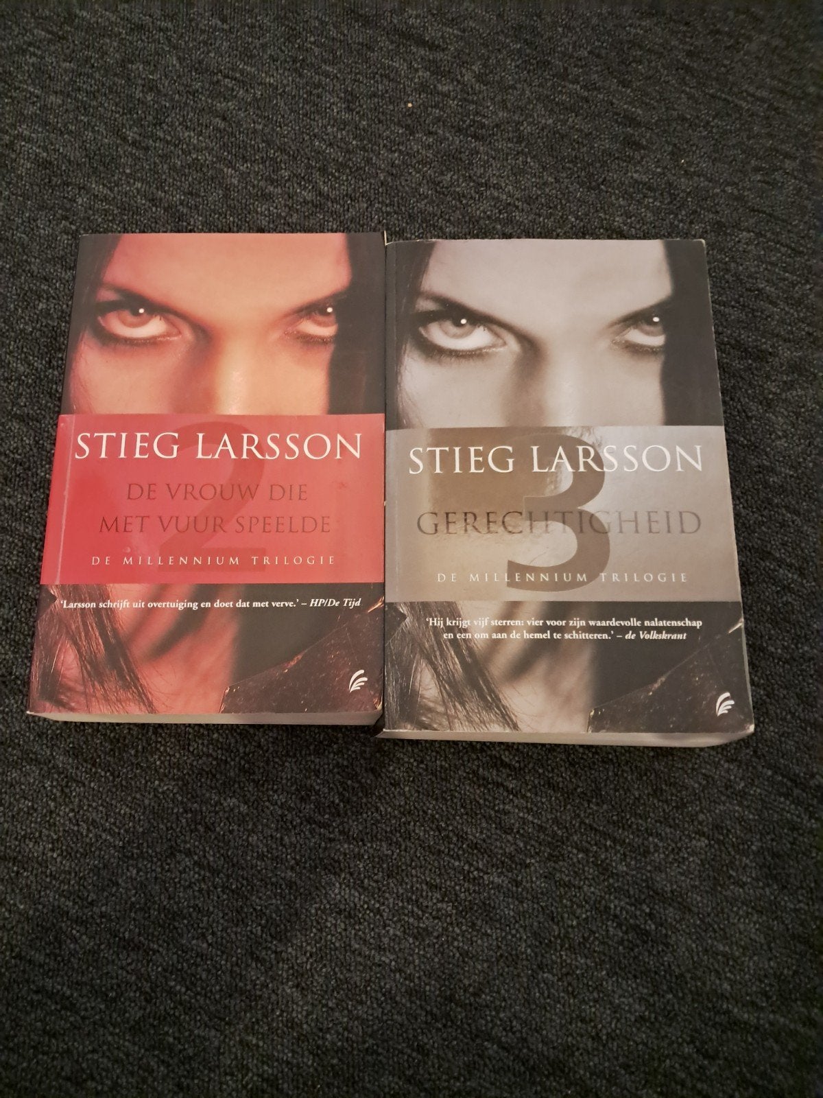 Stieg Larsson Millennium Trilogie: Deel 2 & 3, Boeken, Ophalen of Verzenden, Gelezen, Stieg Larsson, Europa overig