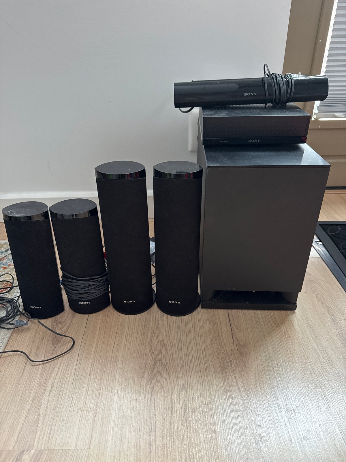 Sony Home Cinema Set met 5.1 Luidsprekersysteem, Gebruikt, 70 watt of meer, Ophalen of Verzenden, 5.1-systeem