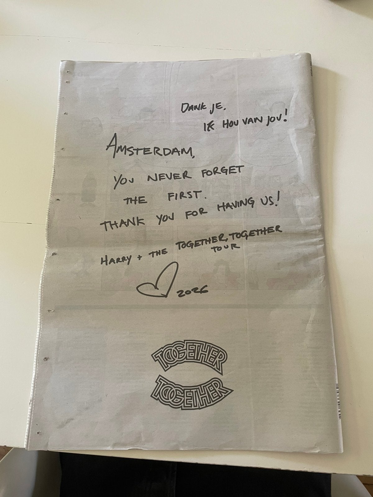 Harry Styles Parool, Tickets en Kaartjes, Eén persoon