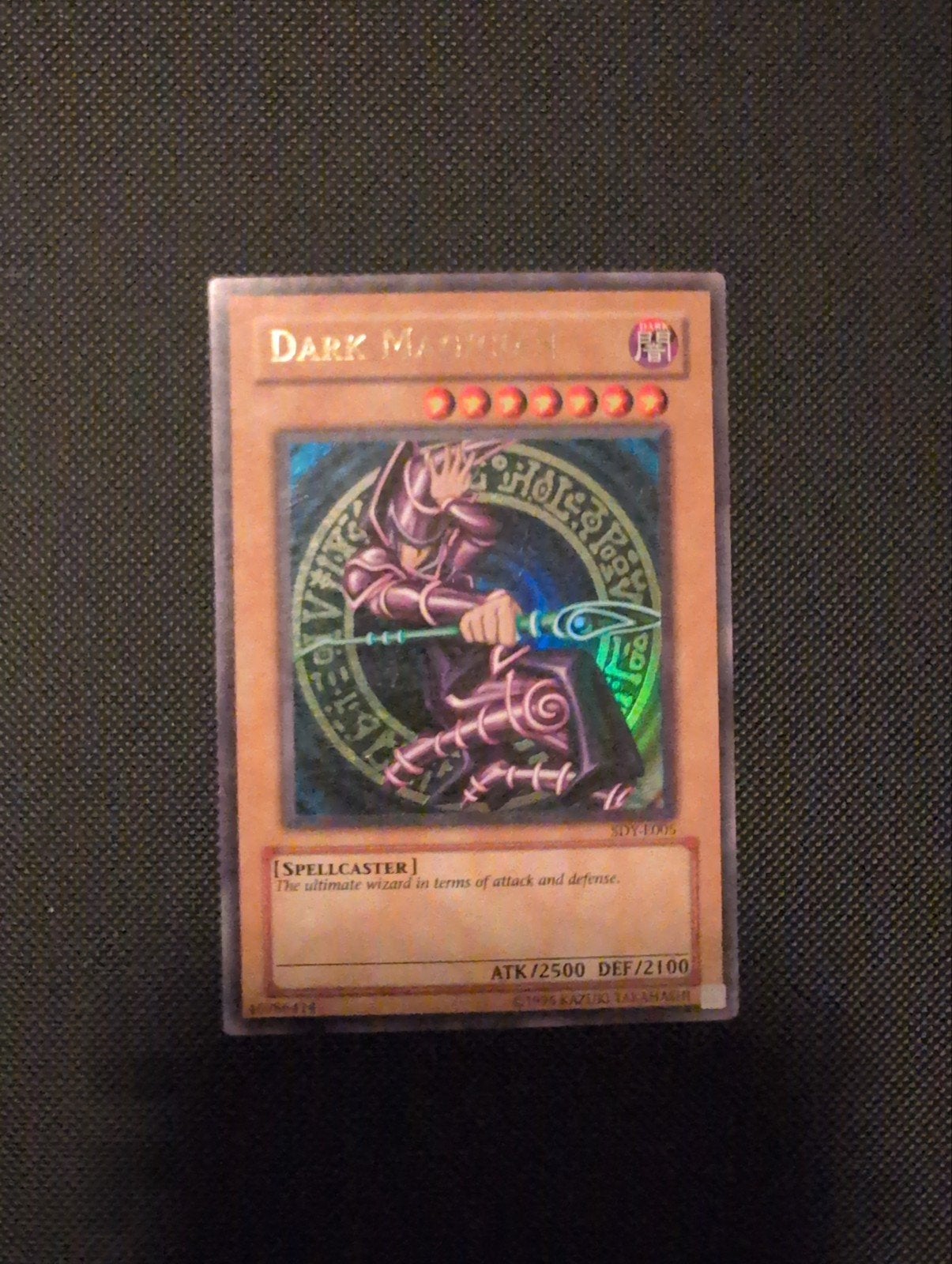 Yu-Gi-Oh! Dark Magician SDY-E005 - Zeldzame Kaart, Hobby en Vrije tijd, Verzamelkaartspellen | Yu-gi-Oh!, Ophalen of Verzenden