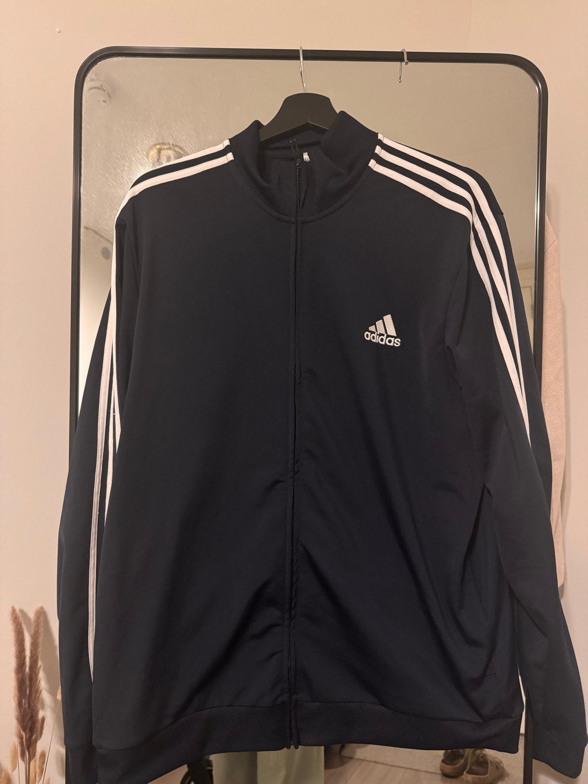 Adidas Primegreen Trainingsjack - Maat XL, Ophalen of Verzenden, Zo goed als nieuw, Maat 56/58 (XL), Blauw