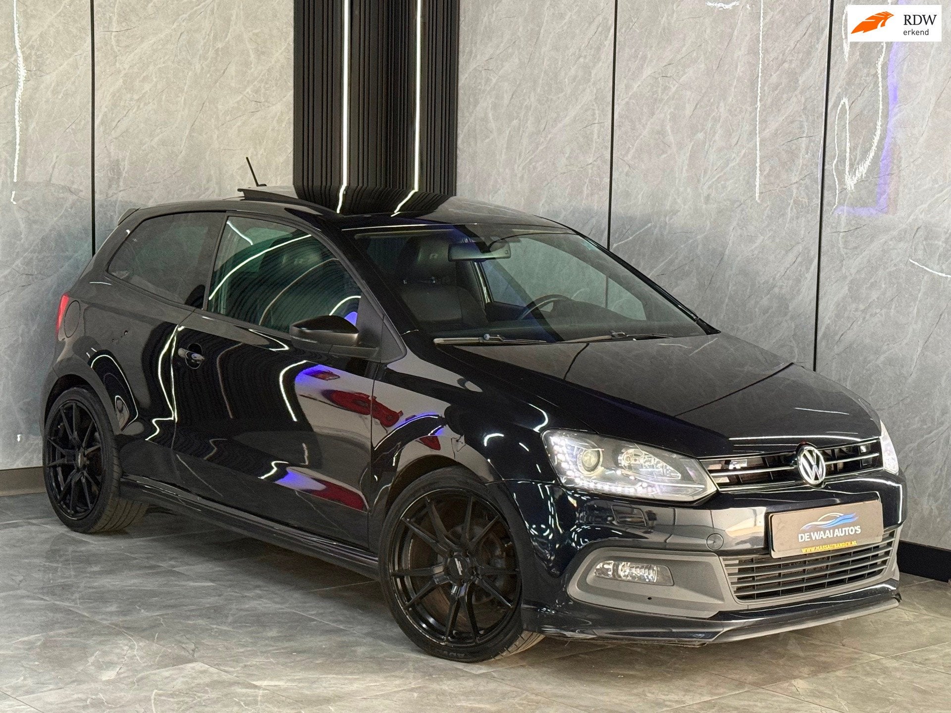 Volkswagen Polo 1.6 TDI R-Line Edition |DSG|Pano|Stoelverw|N, Auto's, Volkswagen, Euro 5, Gebruikt, Diesel, 90 pk