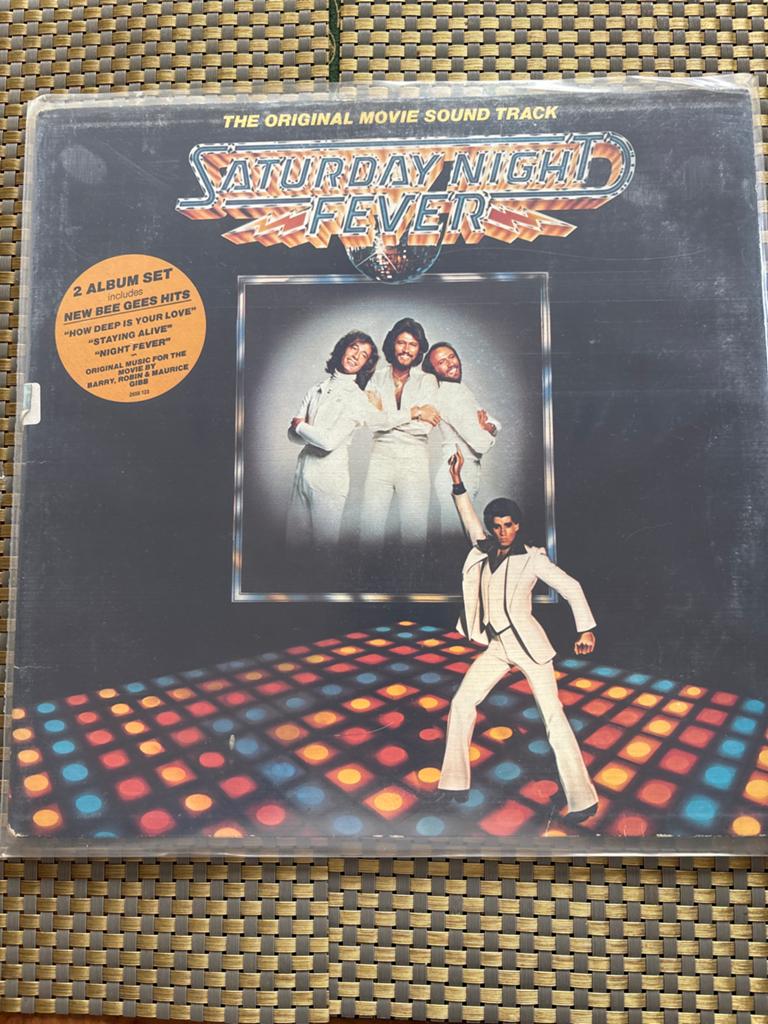 Saturday Night Fever Soundtrack Dubbel LP Bee Gees, Cd's en Dvd's, Vinyl | Filmmuziek en Soundtracks, Ophalen of Verzenden, 1970 - 1979