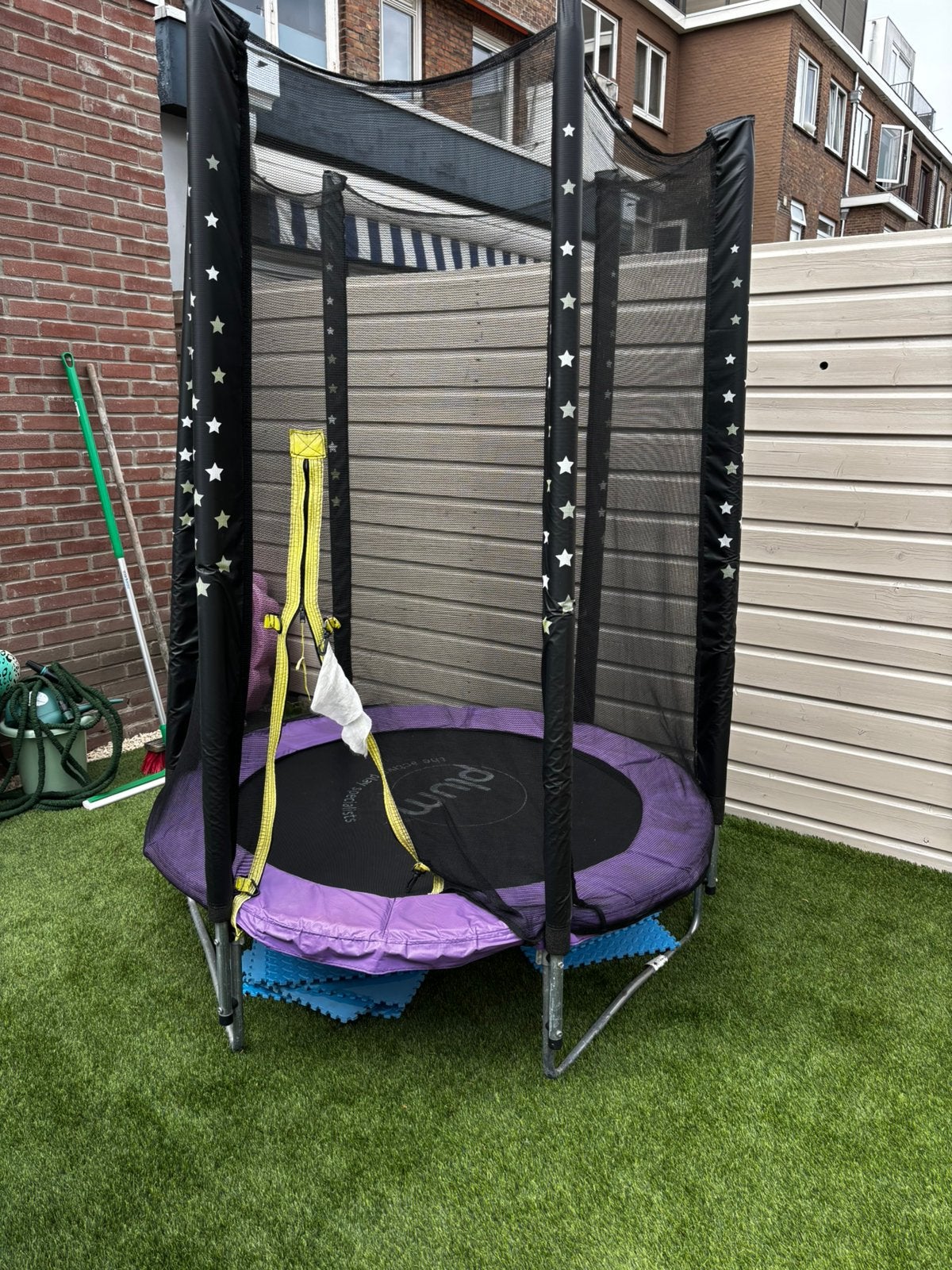 Plum Stardust trampoline paars 4ft, Kinderen en Baby's, Ophalen, Gebruikt