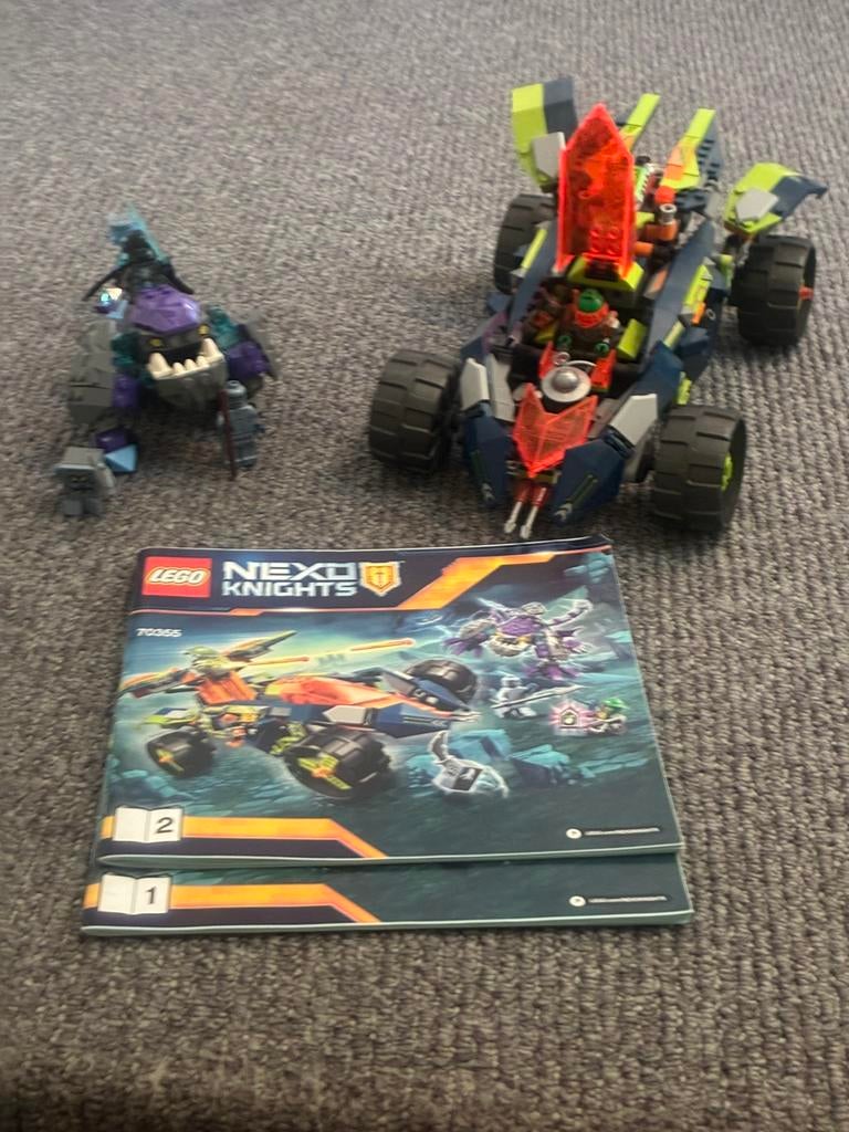Aaron’s rock climber lego nexo knights, Verzenden, Zo goed als nieuw