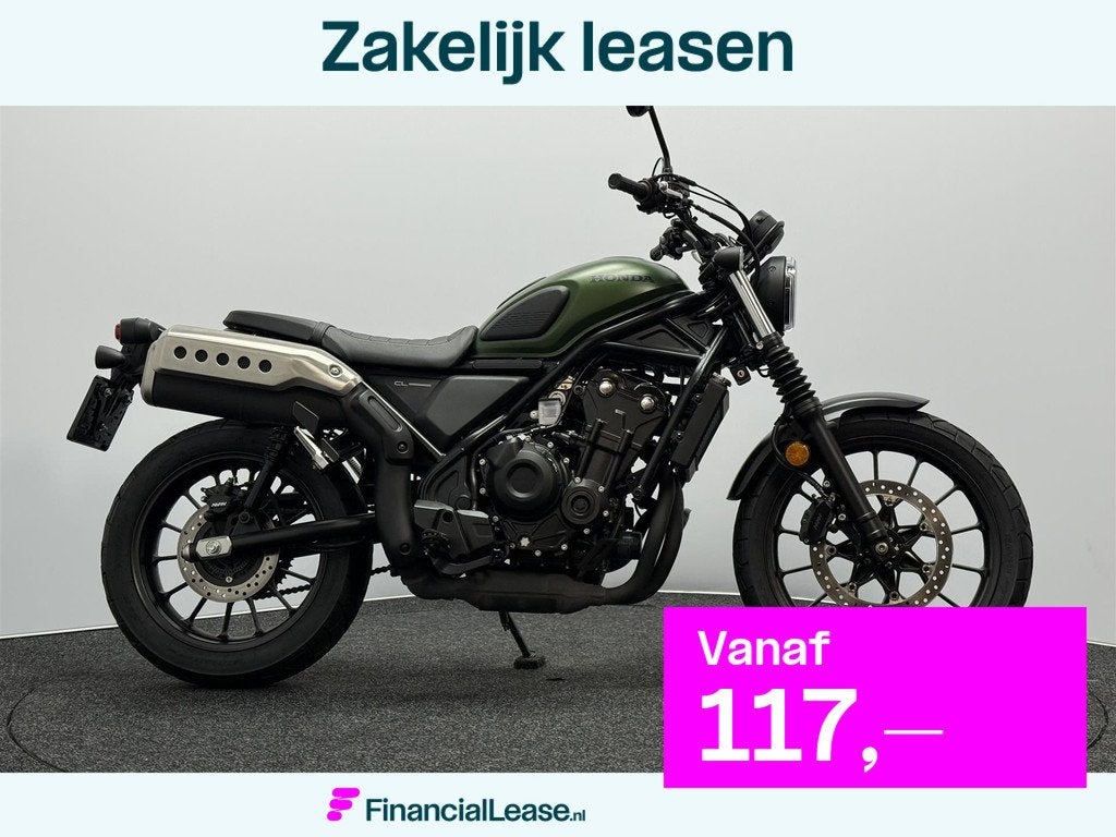Honda CL 500, Motoren, LED Verlichting, Bedrijf, 471 cc, 12 t/m 35 kW