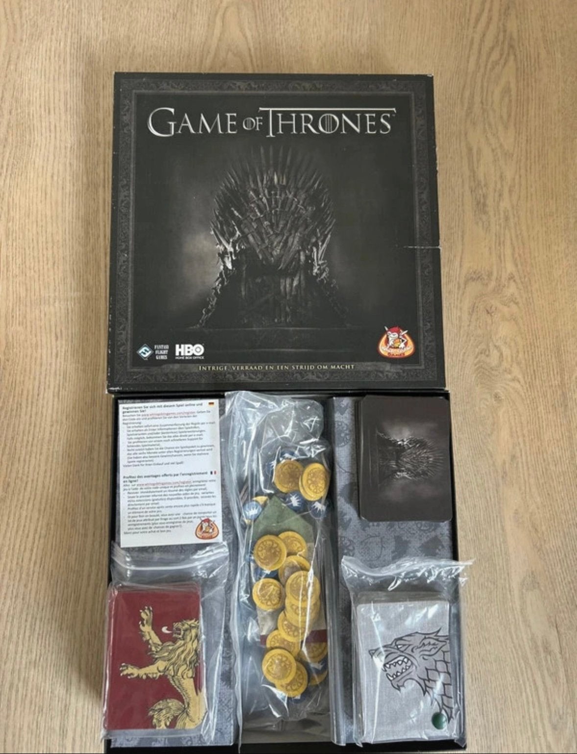 Game of Thrones kaartspel White Goblin Games- 2 players game, Een of twee spelers, Ophalen, Zo goed als nieuw