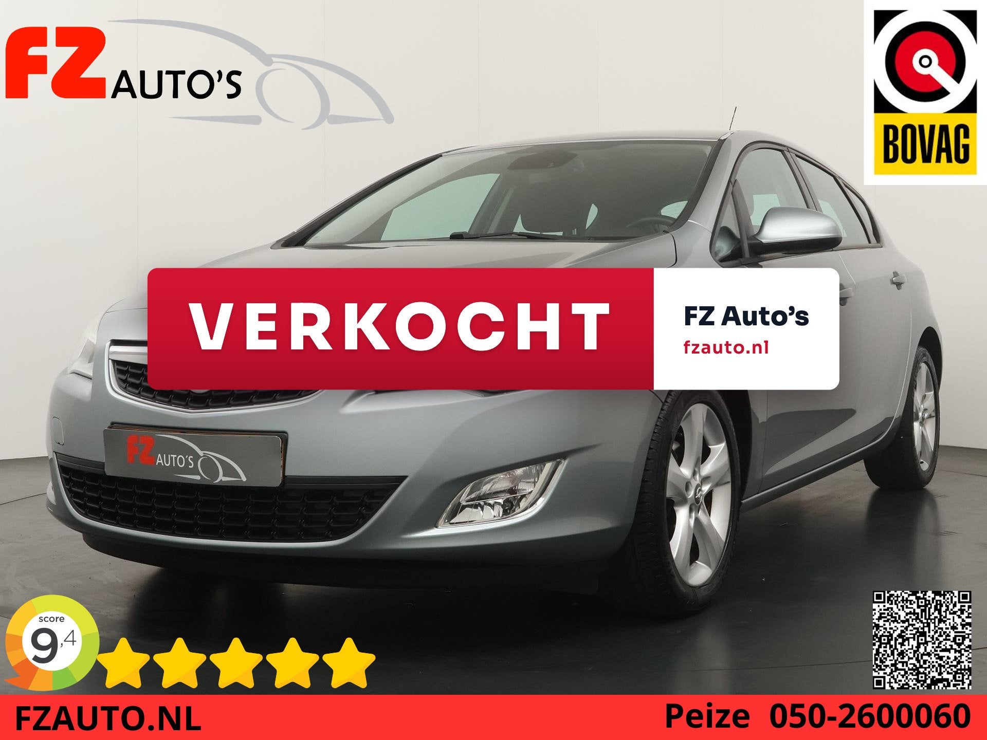 Opel Astra 1.6 Edition - Airconditioning - Cruise Control -, Voorwielaandrijving, Euro 5, Stof, 4 cilinders