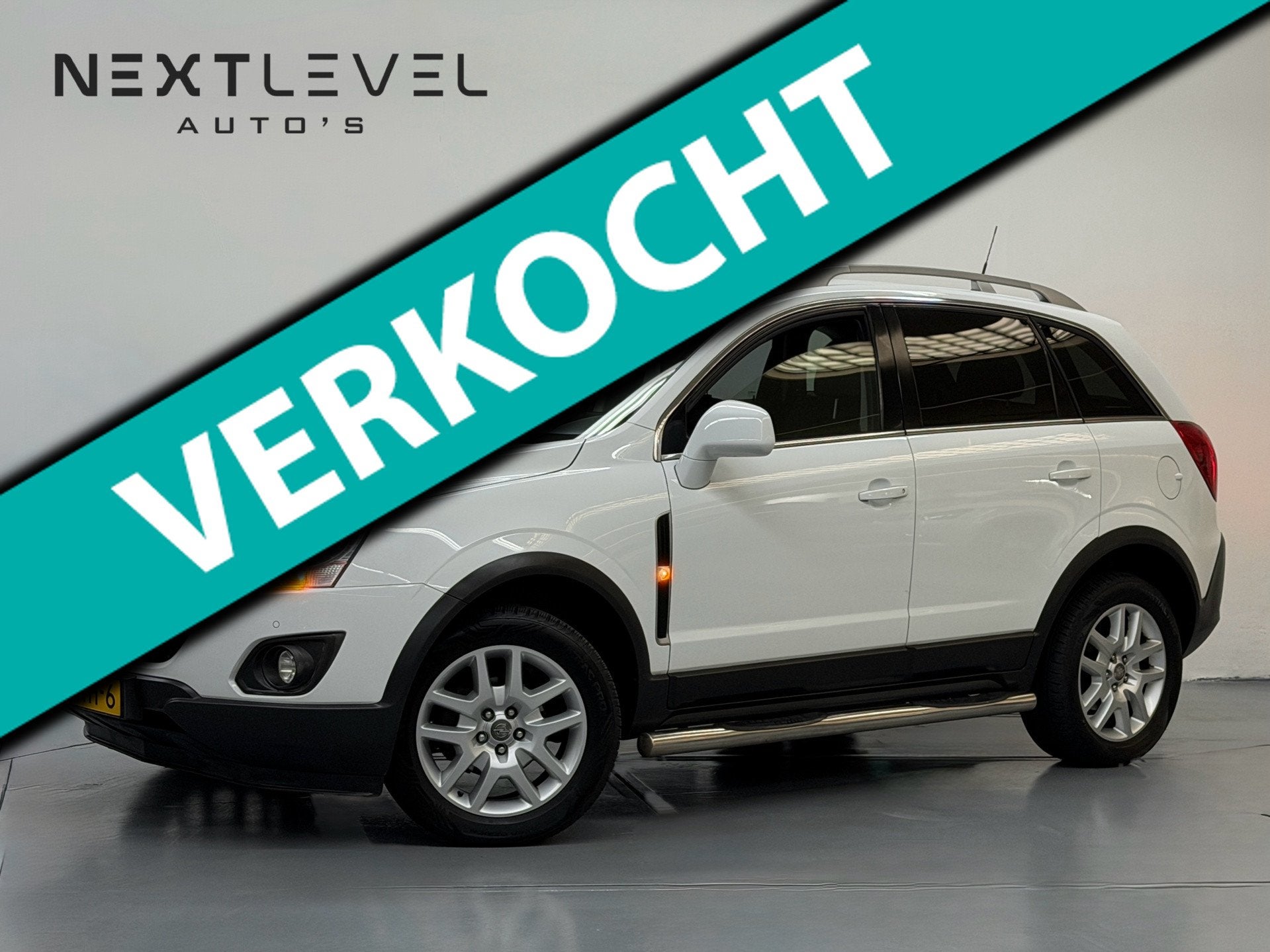 Opel Antara 2.4-16V Edition 2x4 Trekhaak Stoelverwarming Cru, Voorwielaandrijving, Euro 5, Gebruikt, Zwart