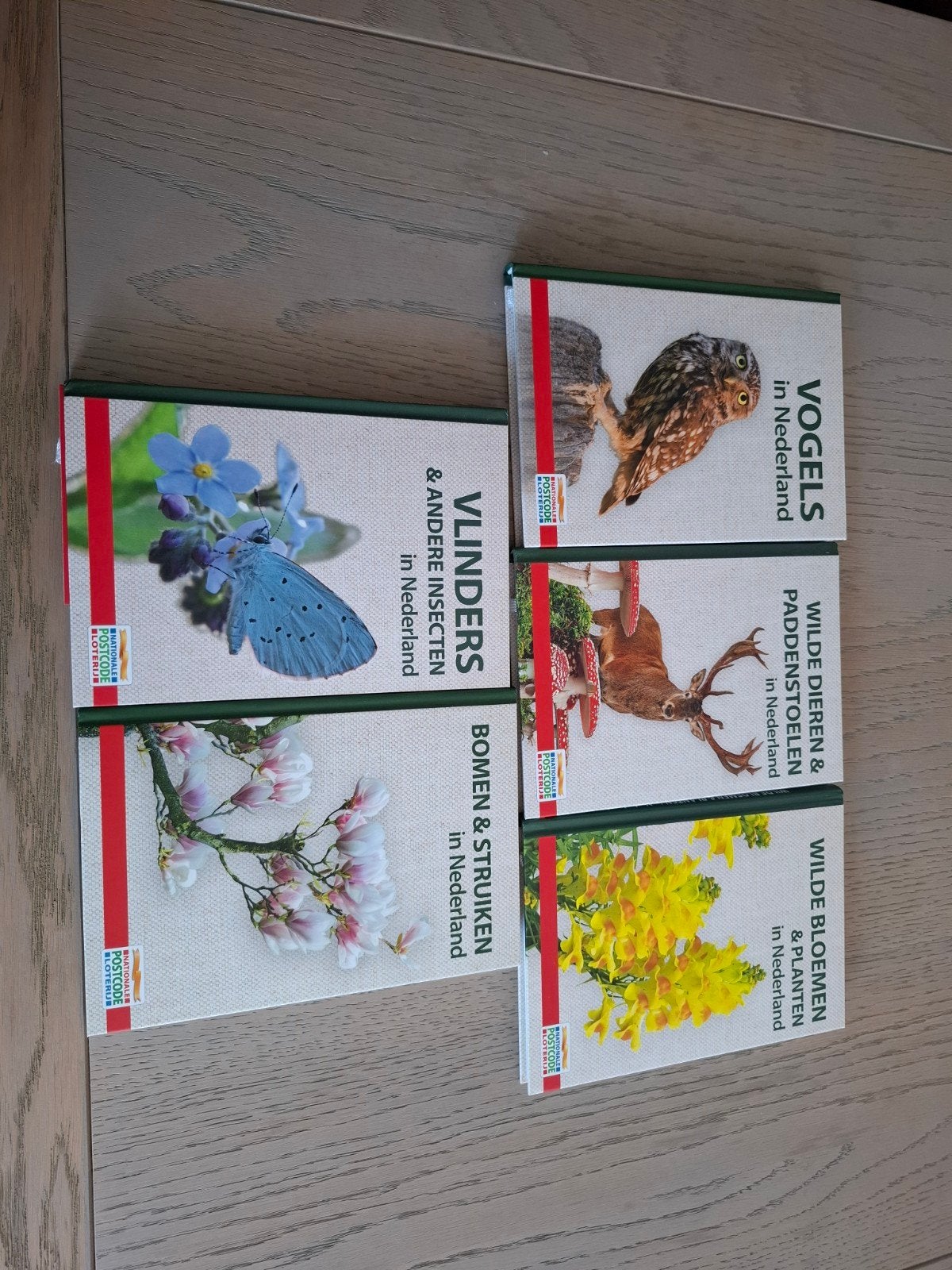 Natuurboeken set: Vogels, Vlinders, Bomen, Dieren, Bloemen, Boeken, Ophalen of Verzenden, Nieuw, Natuur algemeen