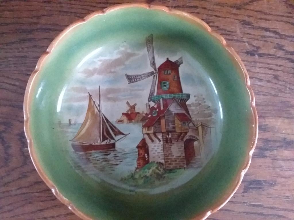 antieke Engelse fruitschaal The Foley faience, Antiek en Kunst, Ophalen
