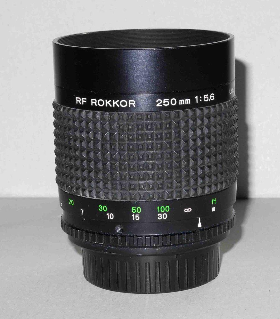 Minolta PF. Rokkor 250mm 5.6, Audio, Tv en Foto, Fotografie | Lenzen en Objectieven, Ophalen of Verzenden, Zo goed als nieuw, Telelens