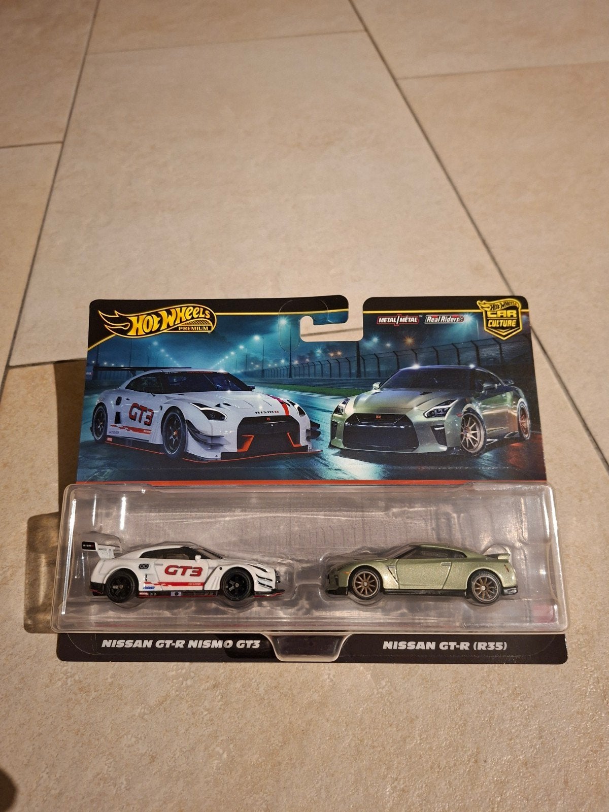 Hot Wheels Premium Nissan GT-R Nismo GT3 & R35, Ophalen of Verzenden, Nieuw, Auto