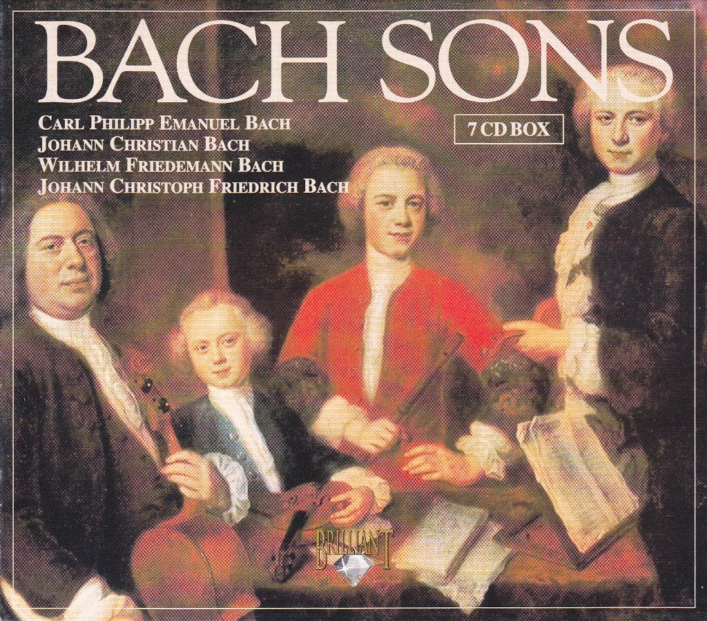 Bach Sons / Symphonies, Cello, Concertos ( 7 cd ), Ophalen of Verzenden, Barok, Zo goed als nieuw, Overige typen