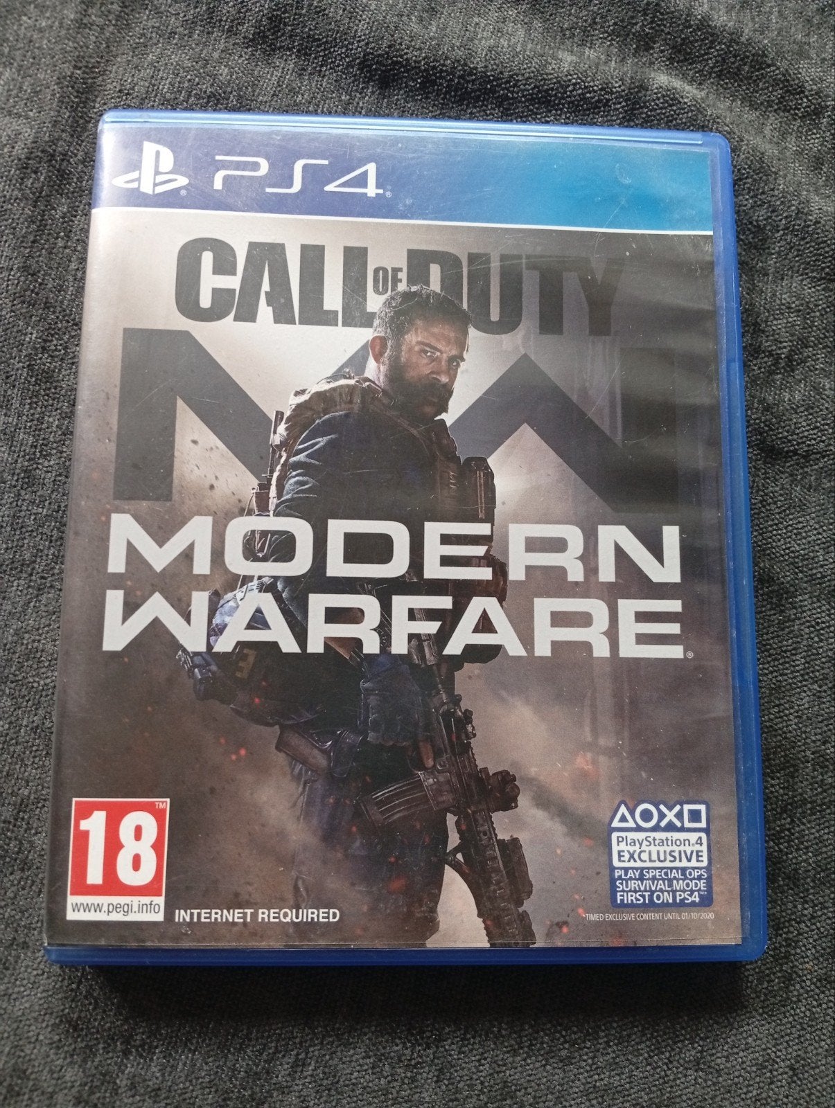 Call of Duty Modern Warfare PS4 - Zo goed als nieuw, Online, Vanaf 18 jaar, Shooter, Ophalen of Verzenden