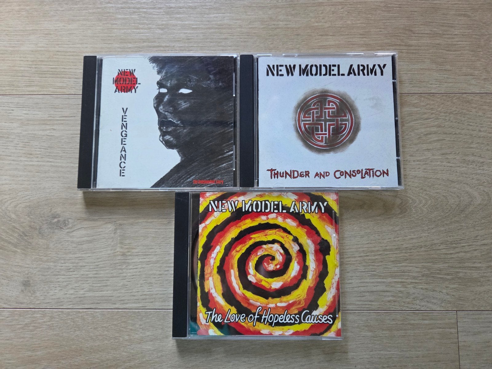 3x New Model Army, Ophalen of Verzenden, Zo goed als nieuw, Alternative Rock, Album