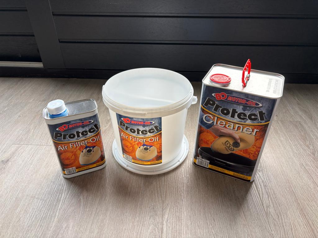 BO Motor-Oil Protect Air Filter Oil & Cleaner Set, Motoren, Ophalen