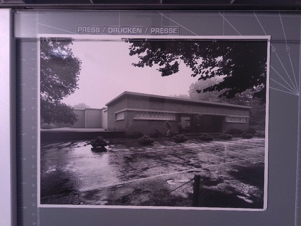 Kröller-Müller Museum exterieur Otterlo (Persfoto), Verzamelen, 1960 tot 1980, Gebruikt, Verzenden, Foto