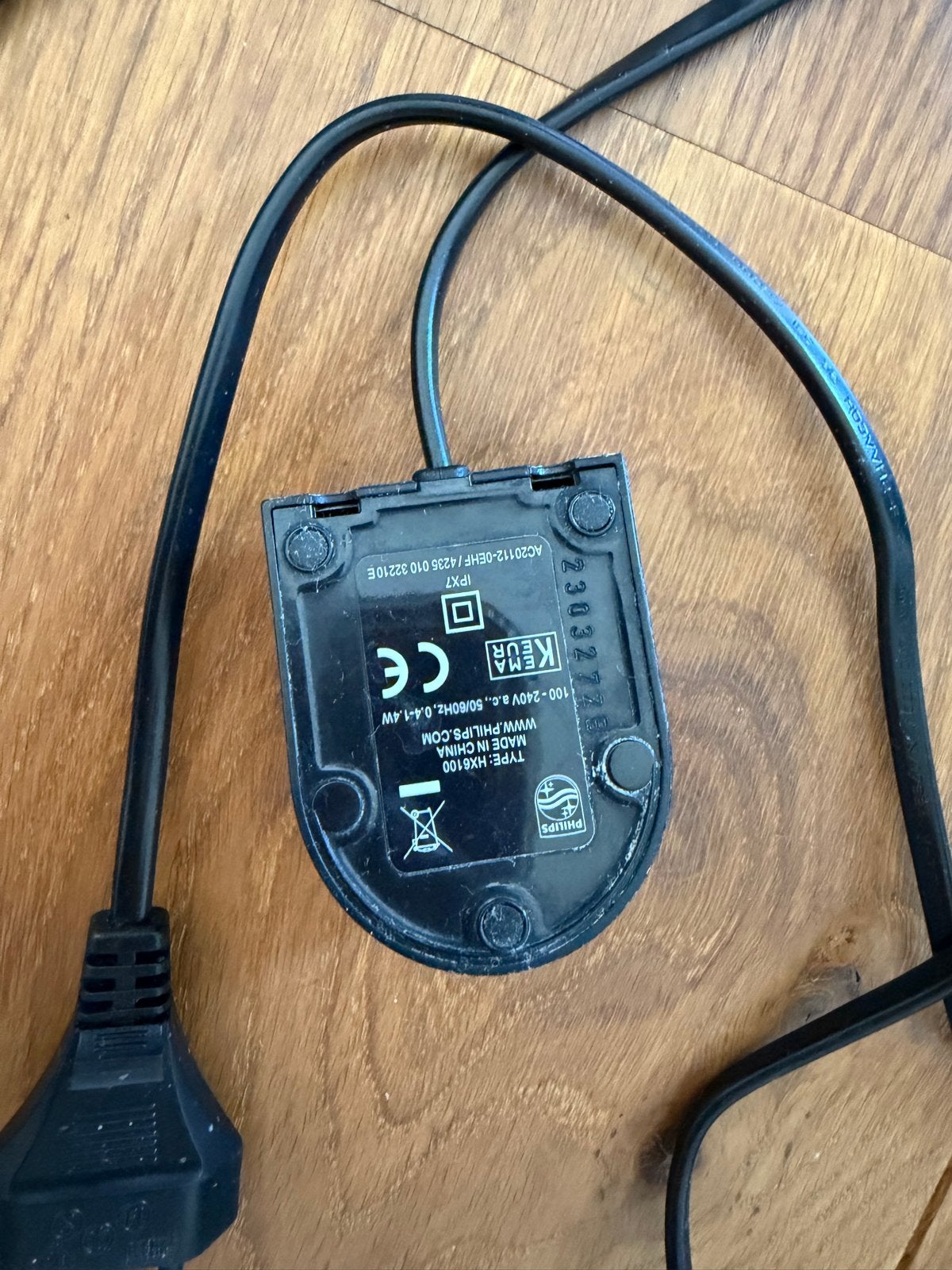 Philips HX6100 Oplader voor Sonicare Tandenborstel, Ophalen, Gebruikt