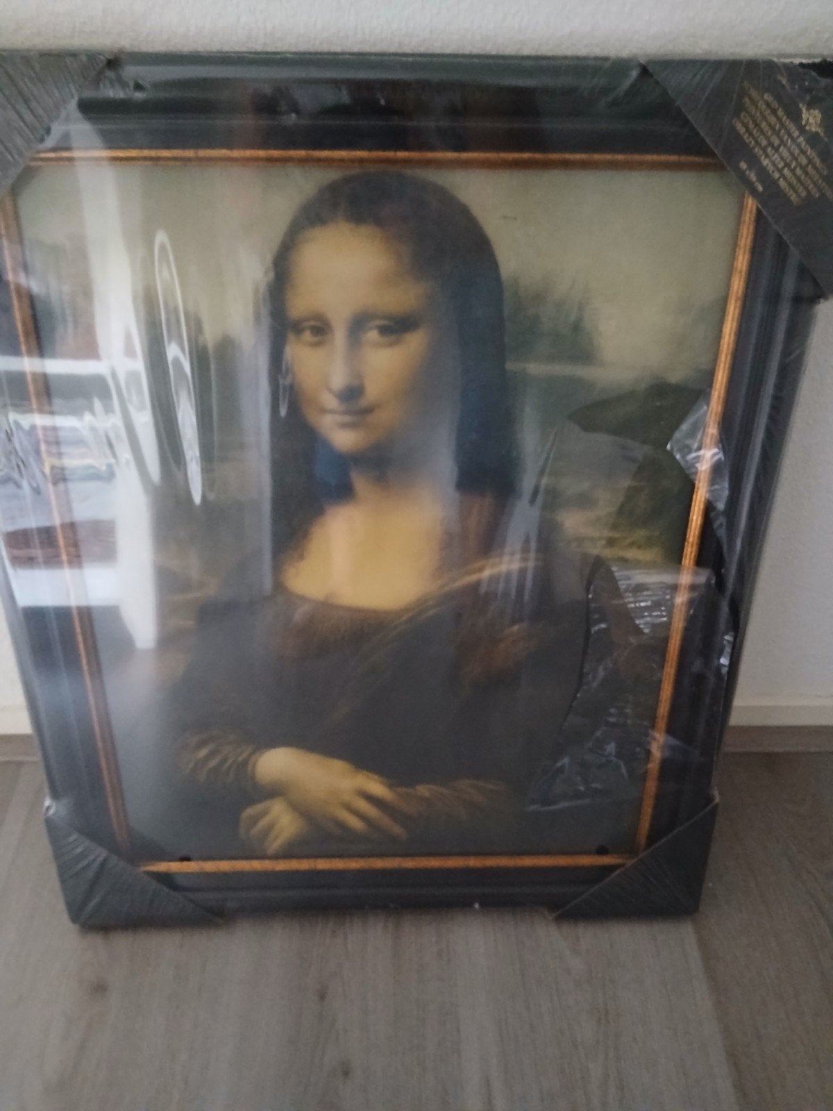 "Mona Lisa" in lijst, Ophalen, Nieuw