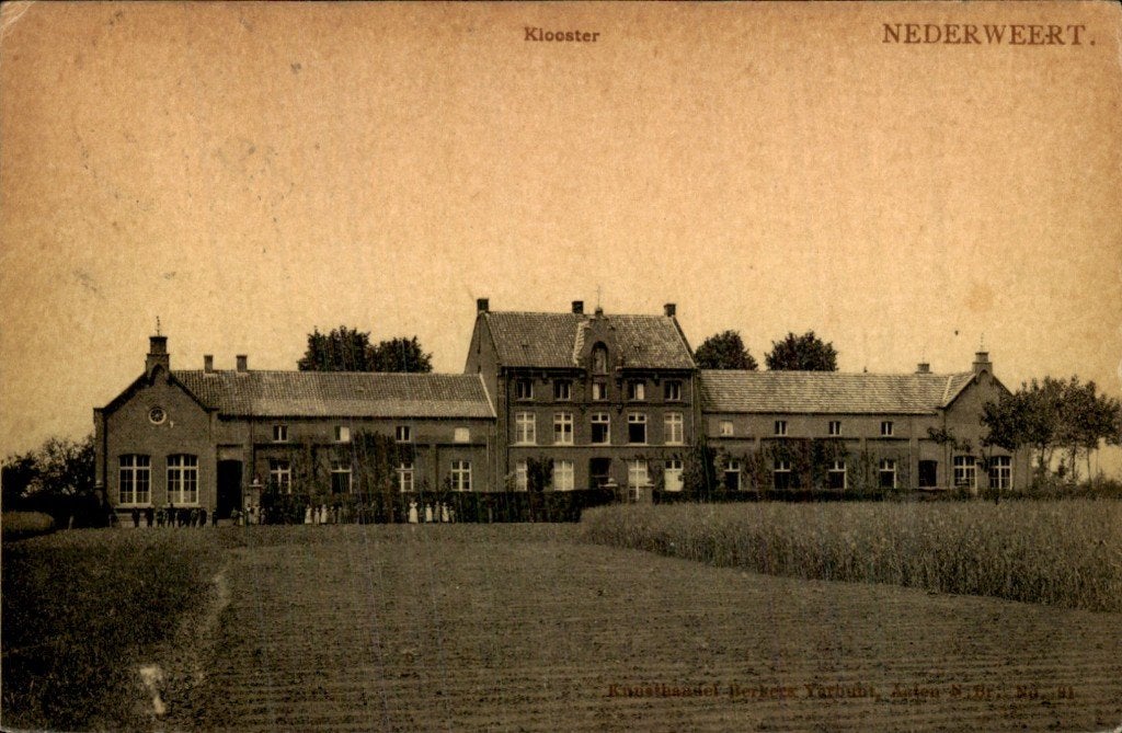 Nederweert - Klooster - Berkers Verbunt Asten no 91, Verzamelen, Ophalen of Verzenden, Voor 1920, Gelopen, Limburg