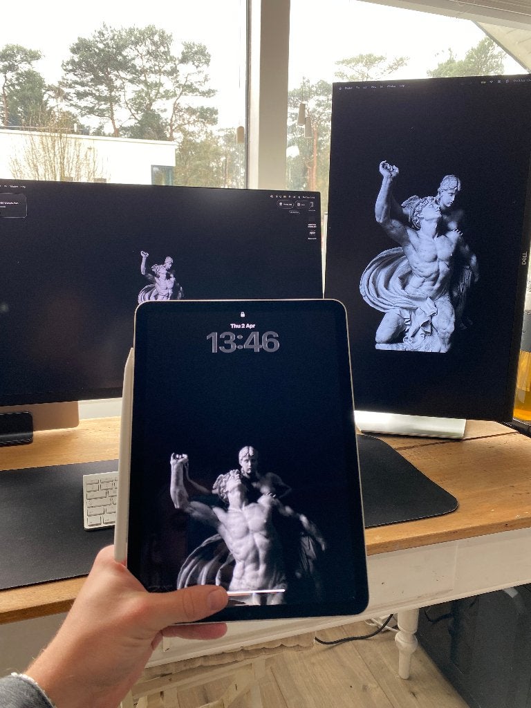 IPad Air (m1, 256GB, 10.9 inch, 5th generation), Computers en Software, Apple iPads, Ophalen, Gebruikt, Apple iPad Air, 11 inch