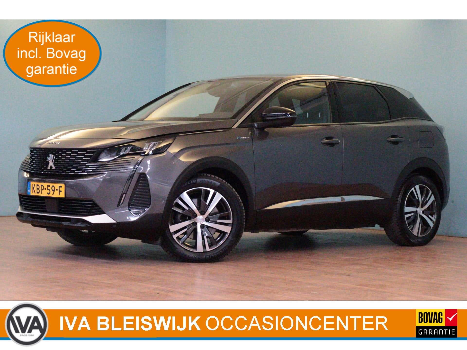 Peugeot 3008 1.6 HYbrid4 300 Allure | NAVI / APPCONNECT | CL, Auto's, Peugeot, Automaat, 77 km/l, Euro 6, 4 cilinders
