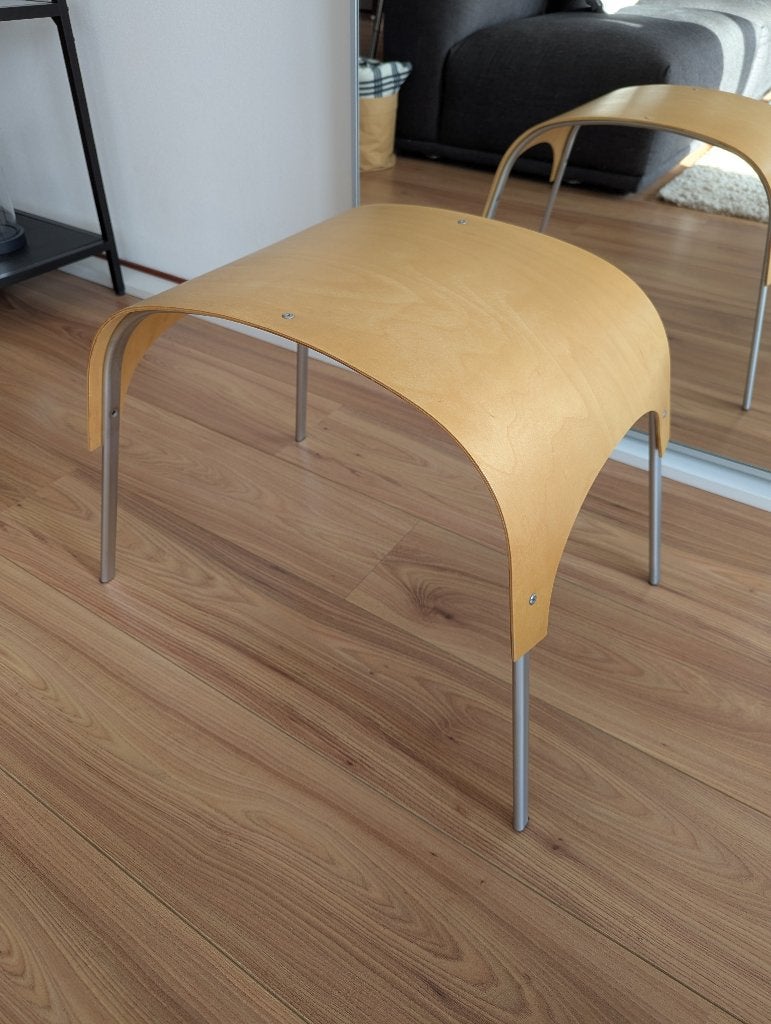 Artek Pochino voetenbank, Ophalen, 50 tot 75 cm, Zo goed als nieuw, Rechthoekig