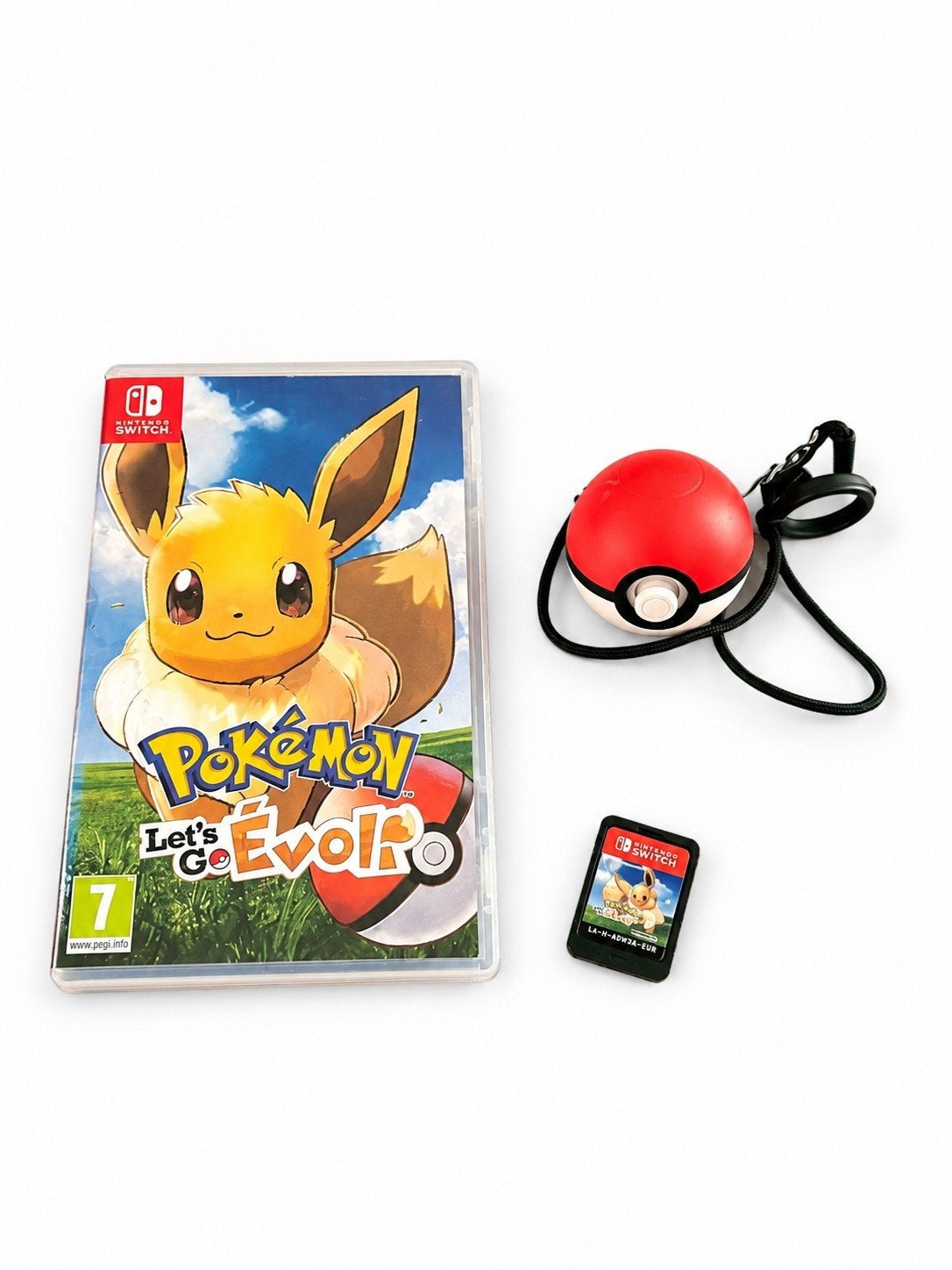 Pokémon Let's Go Eevee Nintendo Switch + Poké Ball Plus Mew, 1 speler, Ophalen of Verzenden, Zo goed als nieuw, Vanaf 3 jaar