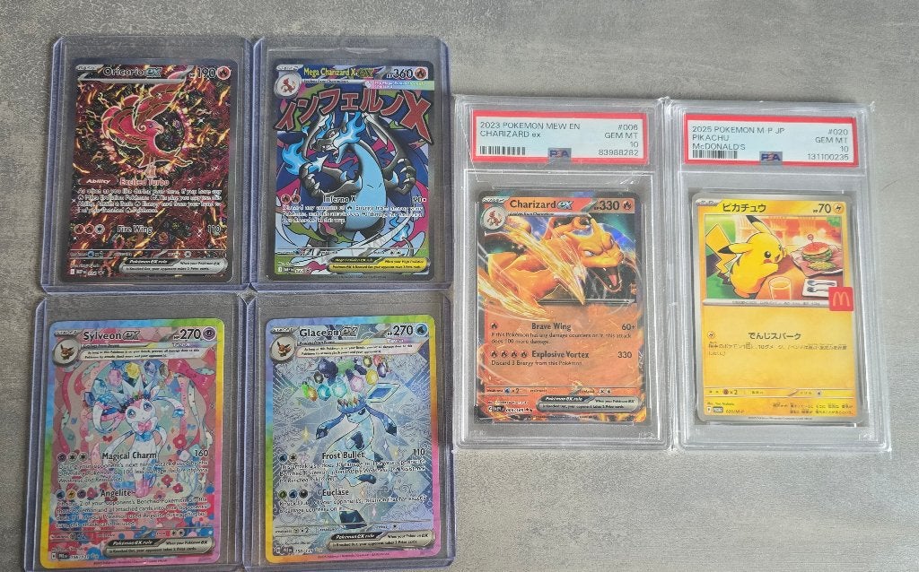 Pokemon Kaarten, Ophalen, Zo goed als nieuw, Meerdere kaarten, Foil