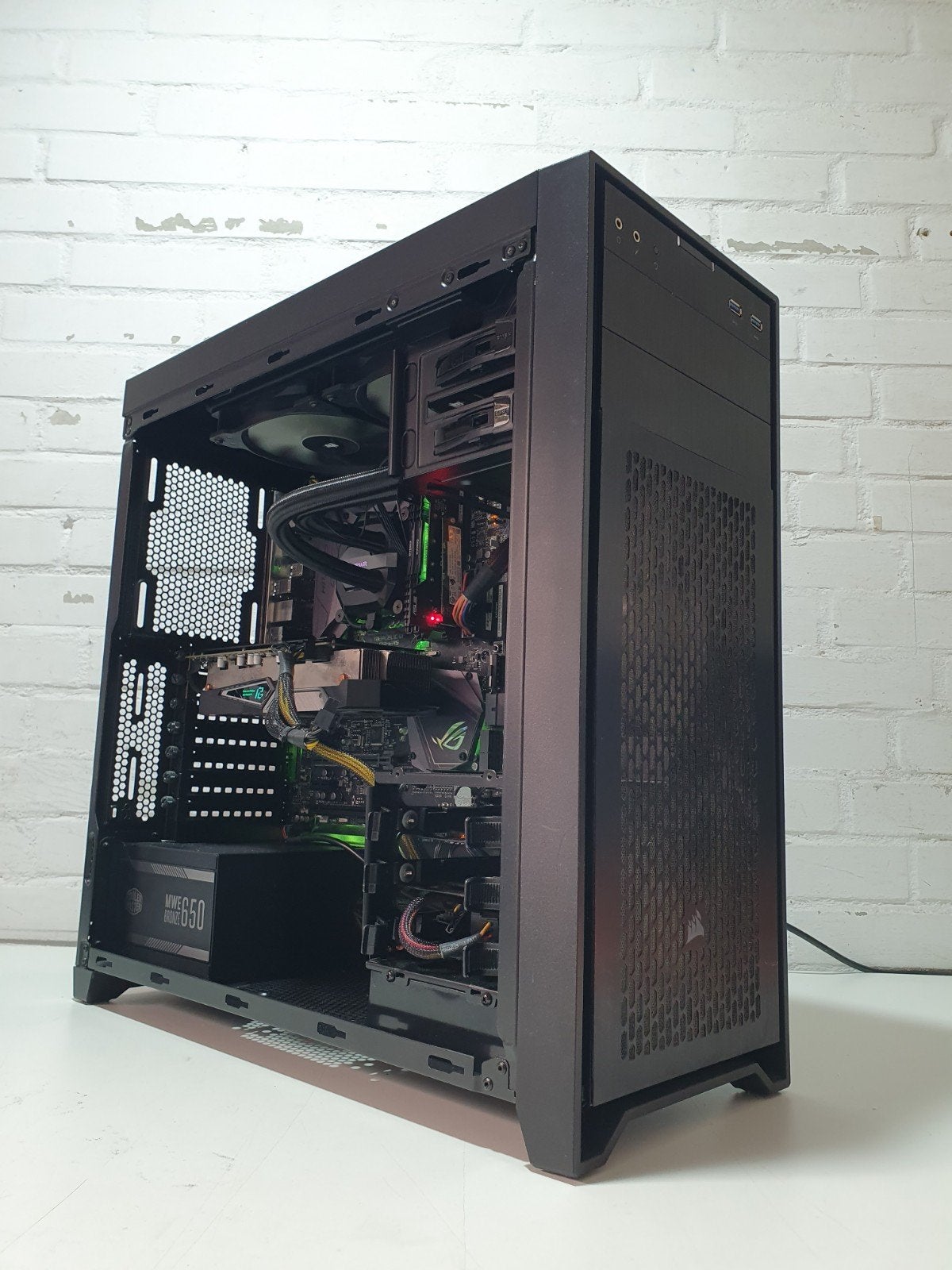Game PC i5-7600K RX 5600 XT 16GB DDR4 512GB NVMe SSD Win 11, ., Refurbished, SSD, Met videokaart