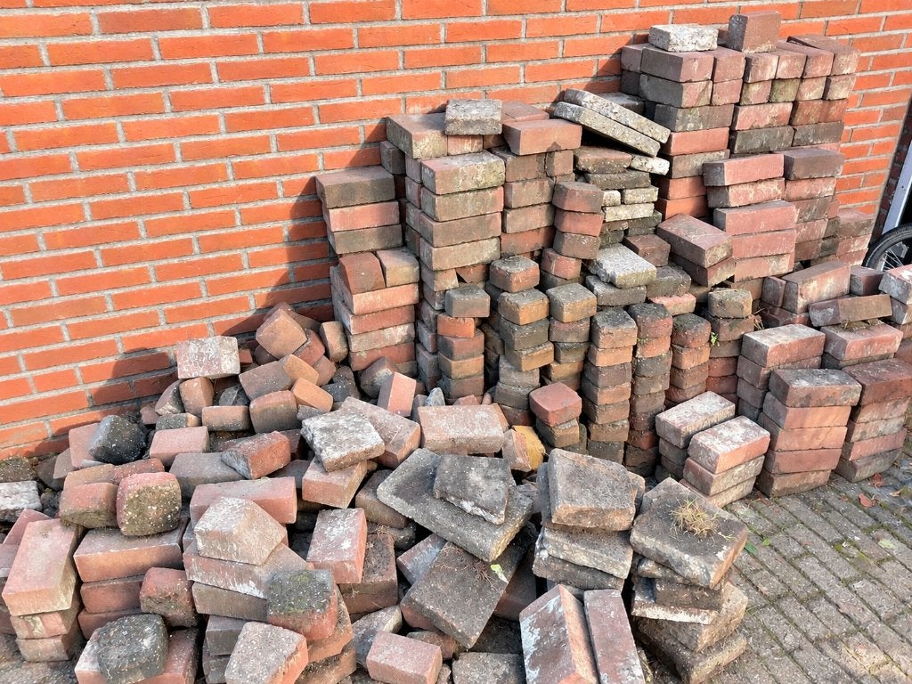 Gratis terras stenen, Ophalen, Gebruikt, Klinkers, 10 m² of meer