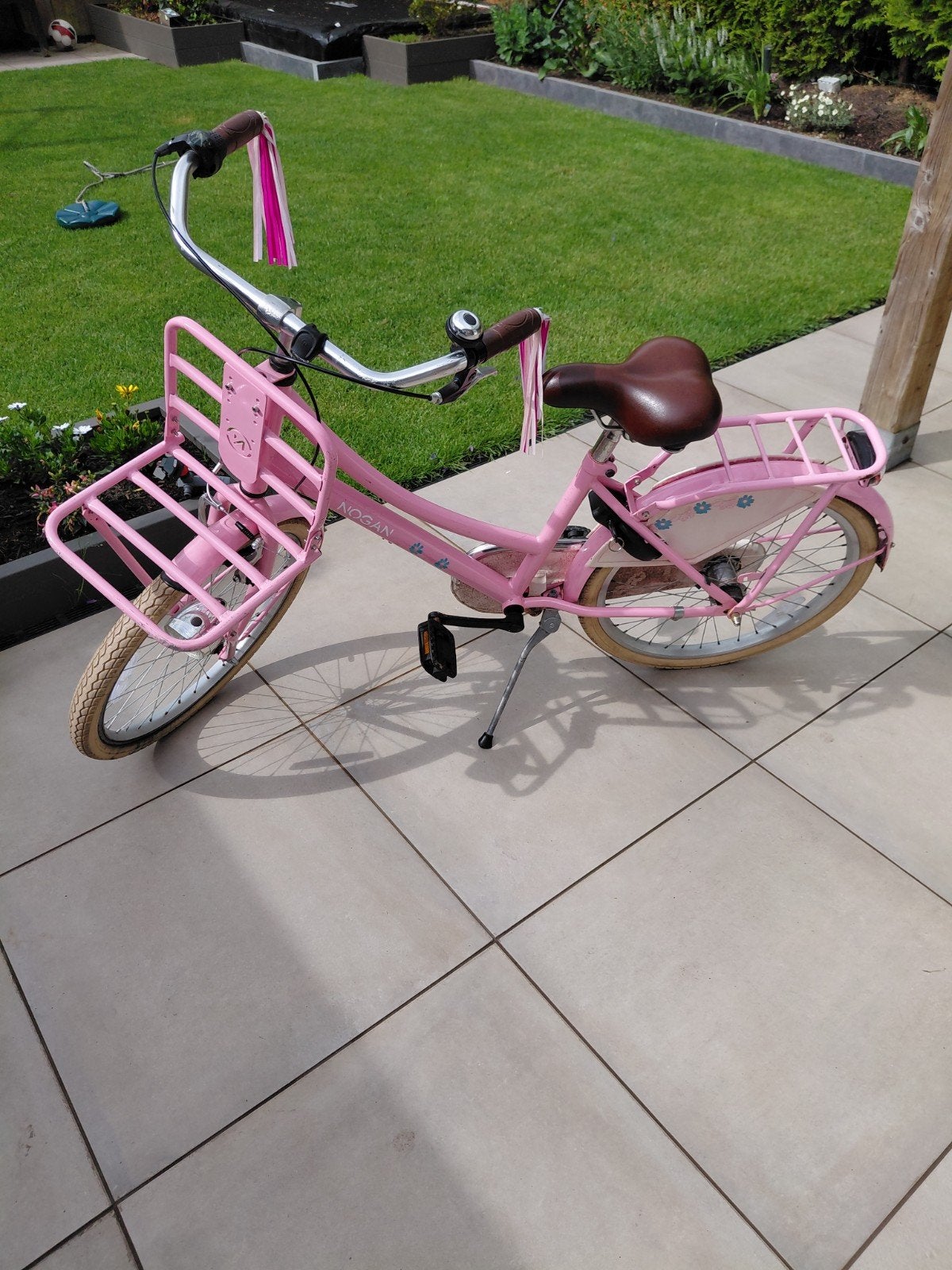 Meisjesfiets 22 inch, Ophalen, Gebruikt, 22 inch