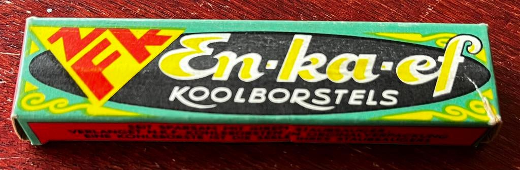 doosje NKF koolborstels Edam  A’dam Erres stofzuiger, Ophalen of Verzenden, Gebruiksvoorwerp