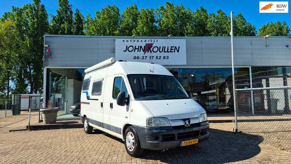 Peugeot 244 L Boxer 2.8 JTD Camper Airco. 162000 km, Overige merken, Buscamper of Camperbus, Bedrijf, Elektrische ramen