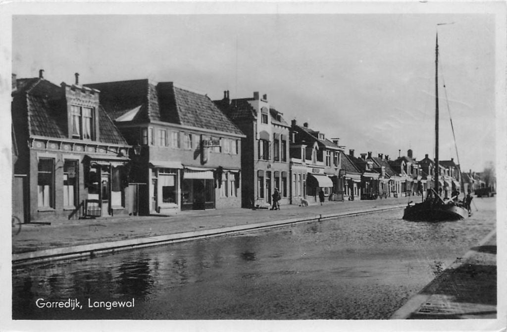 379-195-035 Gorredijk Langewal, Verzamelen, Ophalen of Verzenden, Voor 1920, Friesland