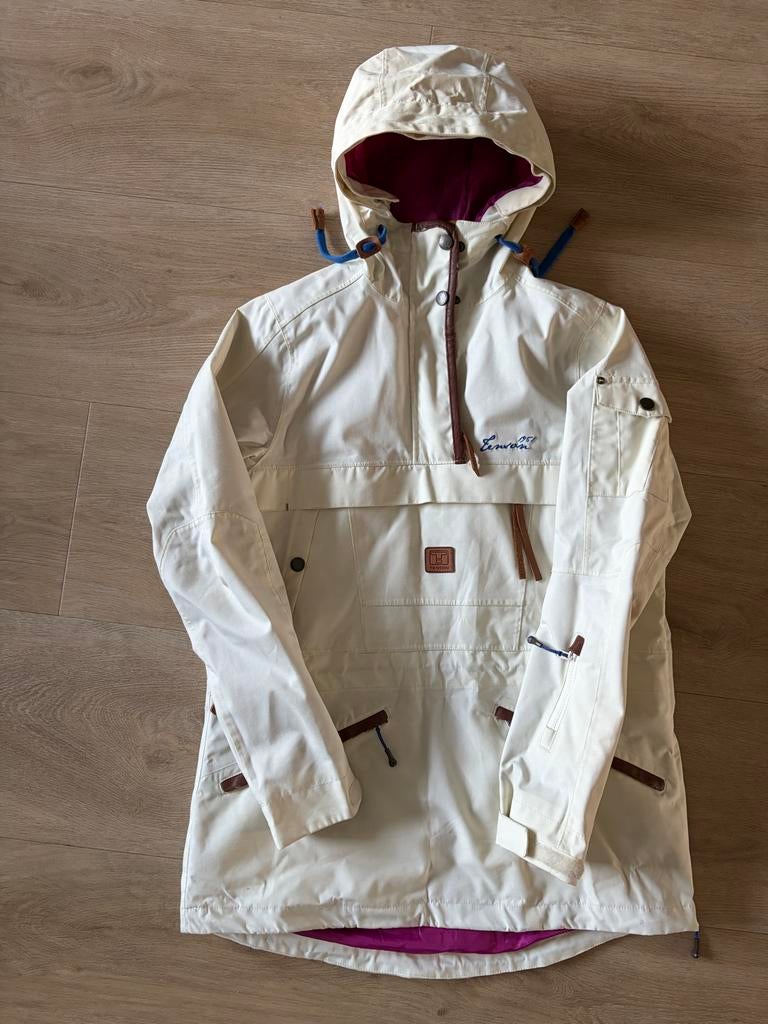 Tenson Anorak Outdoor Jas Dames - Maat 36 (S), Ophalen of Verzenden, Zo goed als nieuw, Maat 36 (S), Wit