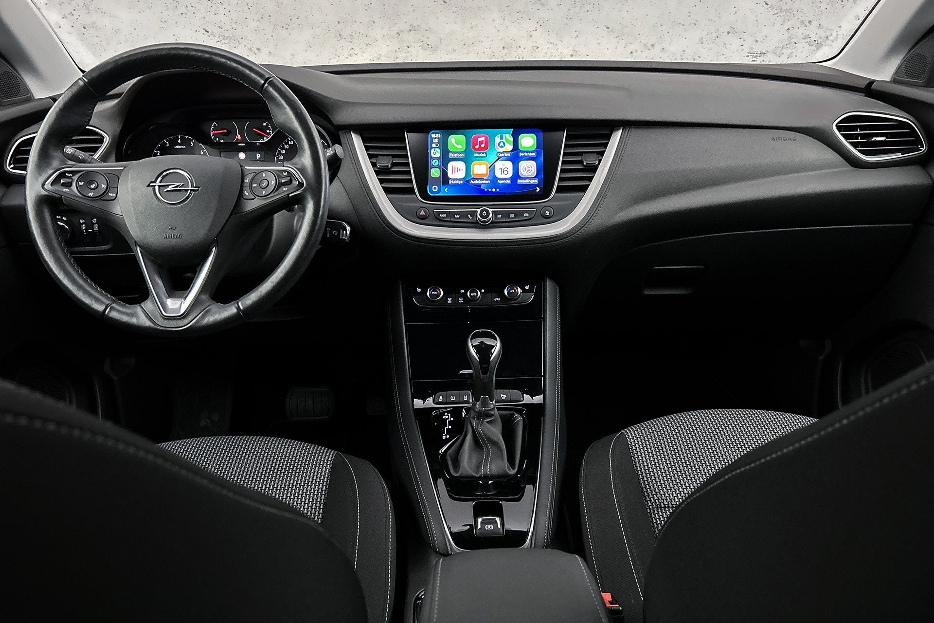Opel Grandland X 1.2 Turbo Business Executive | Stoelverwarm, Auto's, Stof, Gebruikt, 1199 cc, Bedrijf