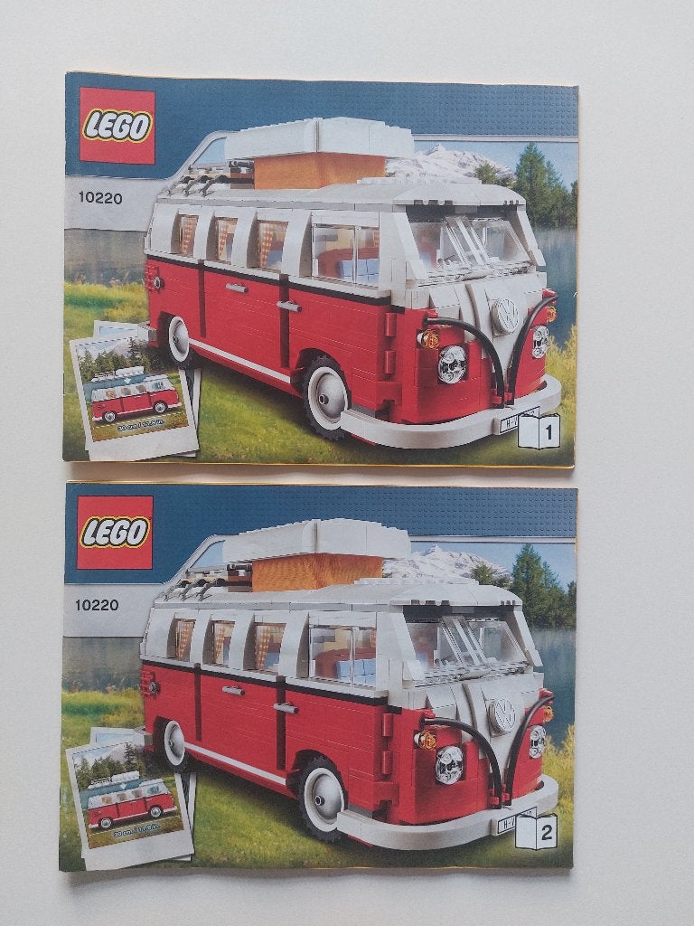 Lego 10220 Volkswagen T1 Camper kampeerbus, Lego, Ophalen of Verzenden, Zo goed als nieuw, Creator