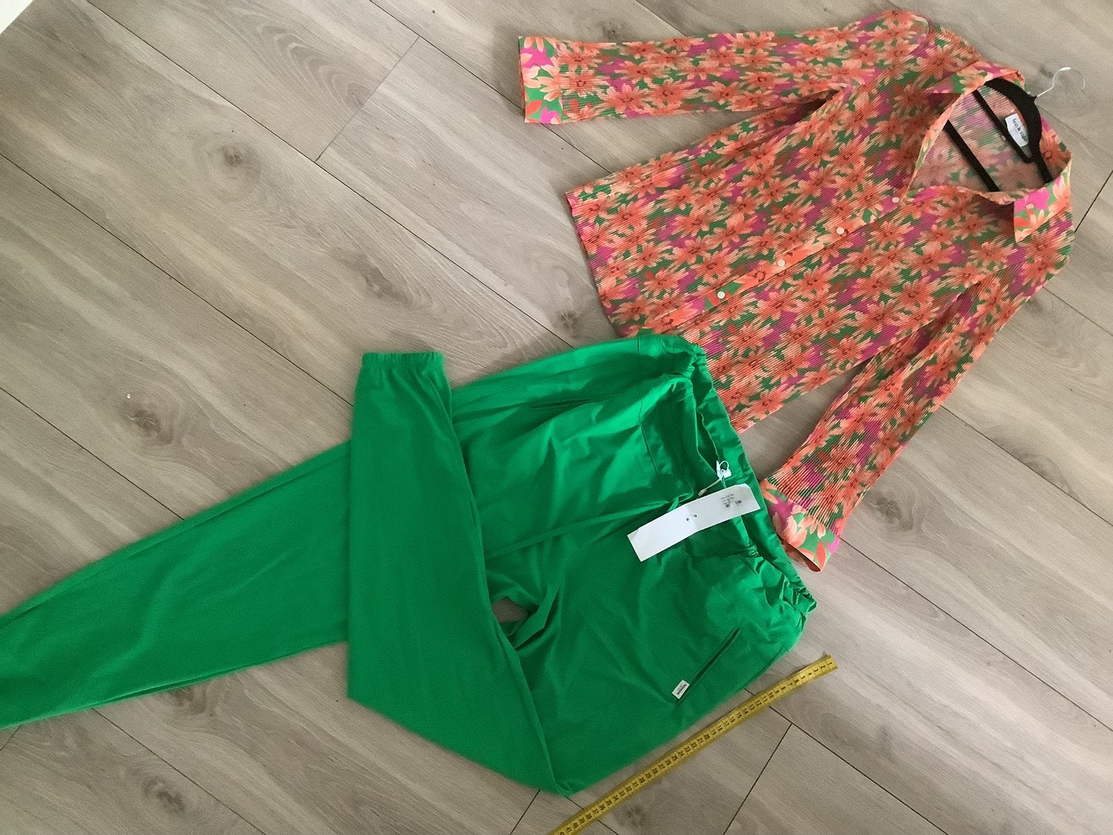 NIEUW Penn&ink travelstof broek 42 en Leo& ugo blouse 3, Ophalen of Verzenden, Nieuw, Maat 42/44 (L), Lang